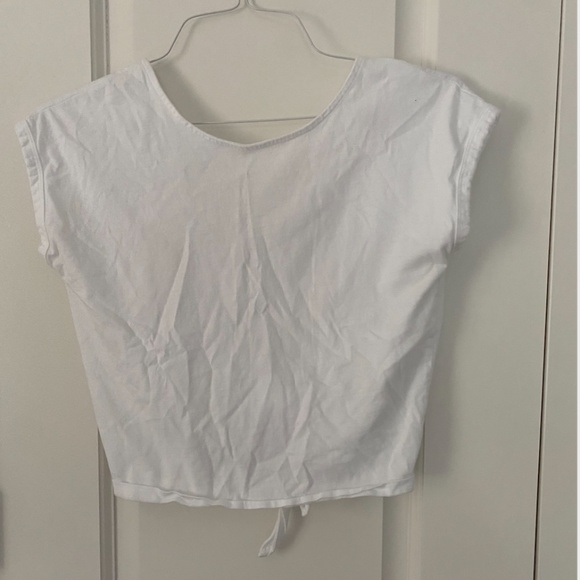Wildfred White Open Back Shirt - Picture 2 of 2